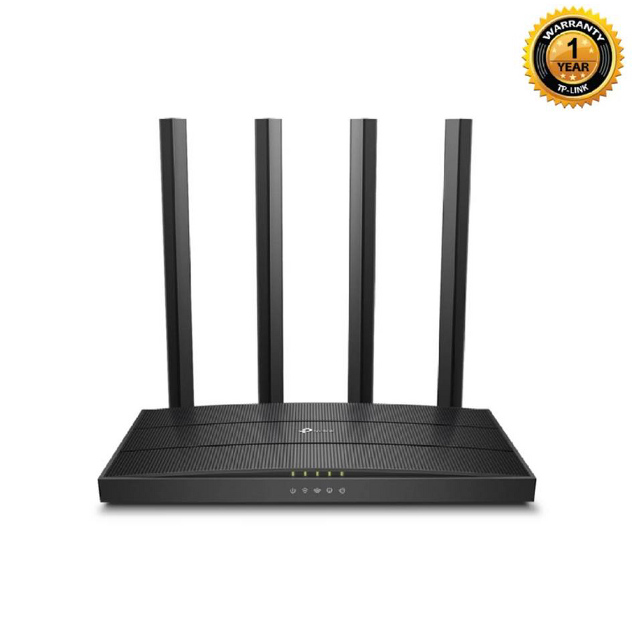 TP-Link Archer C6 US 3.2 AC1200 Wireless Full Gigabit MU-MIMO Dual Band Router