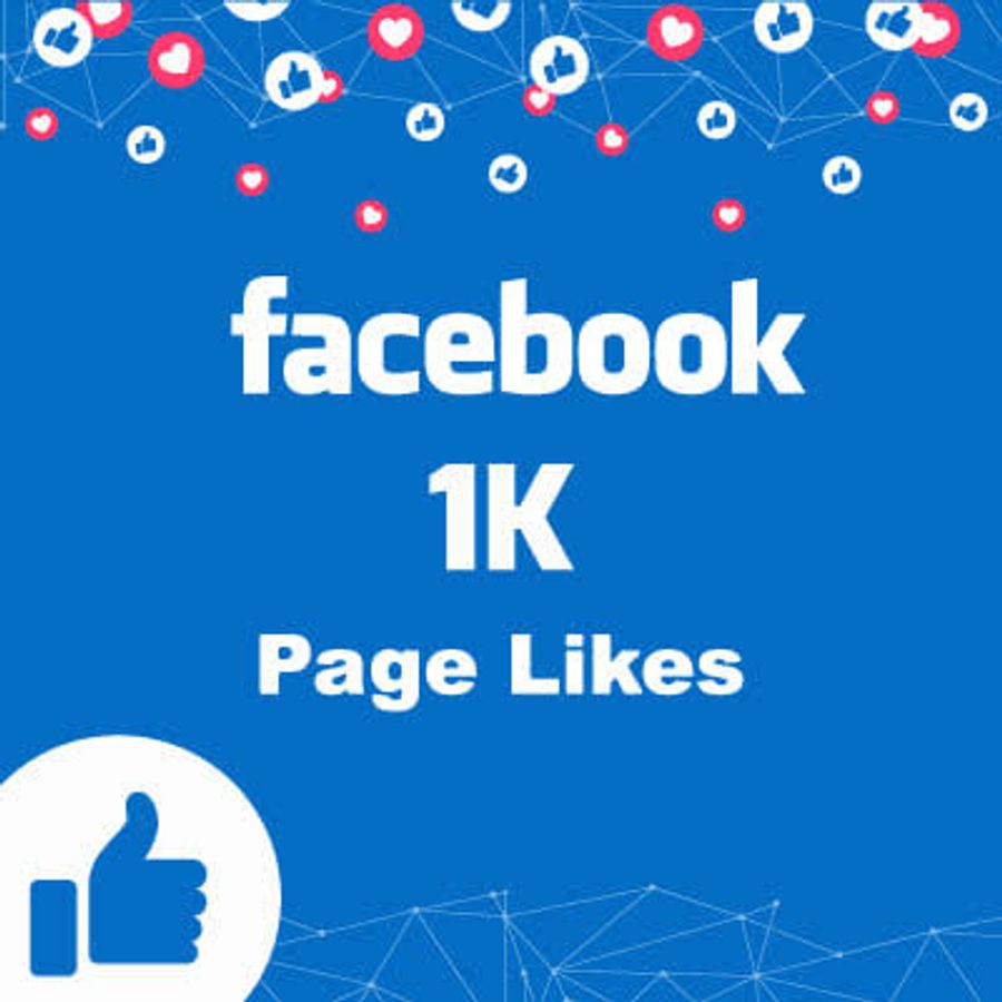 1k Facebook Page Like/Followers